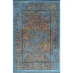 فرش محتشم طرح هلنا کد 25NH0000 آبی