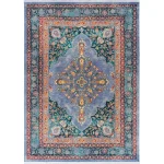 فرش محتشم طرح هلنا کد 25TT0050 طوسی