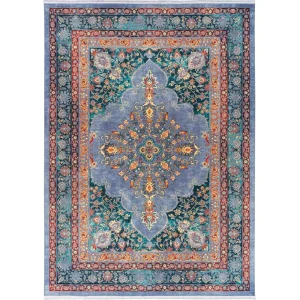 فرش محتشم طرح هلنا کد 25TT0050 طوسی