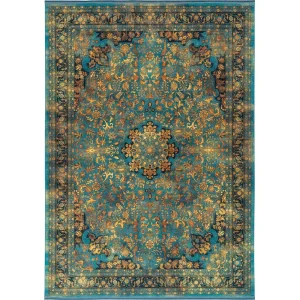 فرش محتشم طرح هلنا کد 25TT0090 سبز