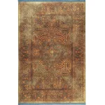 فرش محتشم طرح هلنا کد25NH0000 زیتونی