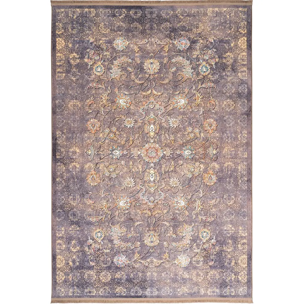 فرش محتشم طرح هلنا کد25NH0030 خاکستری فرش محتشم طرح هلنا کد25NH0030 خاکستری