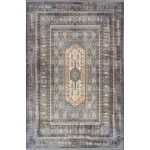 فرش محتشم طرح هلنا کد25NH0040 دودی