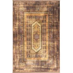 فرش محتشم طرح هلنا کد25NH0040 کاکائویی