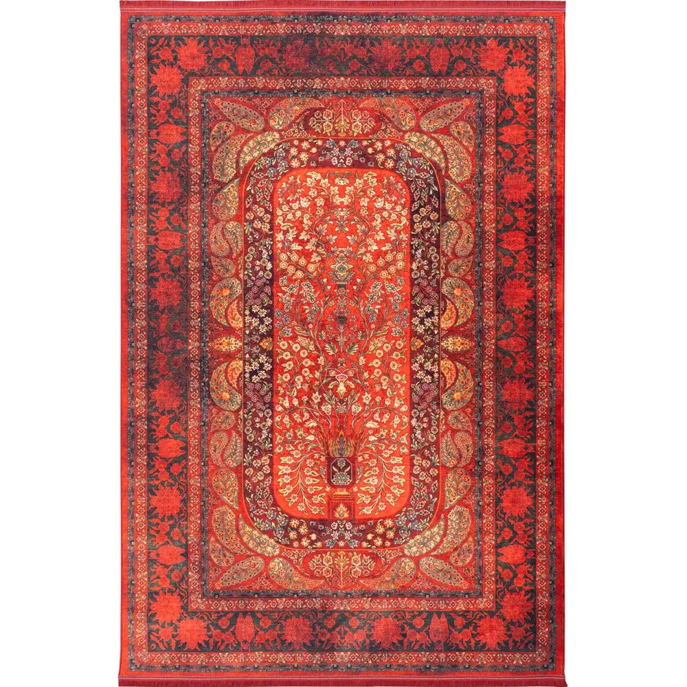 فرش محتشم طرح هلنا کد25NH0060 لاکی فرش محتشم طرح هلنا کد25NH0060 لاکی