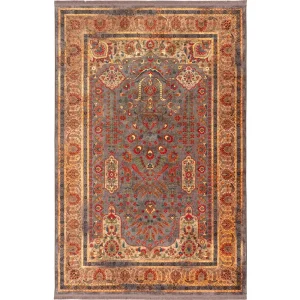 فرش محتشم طرح هلنا کد25NH0070 طوسی